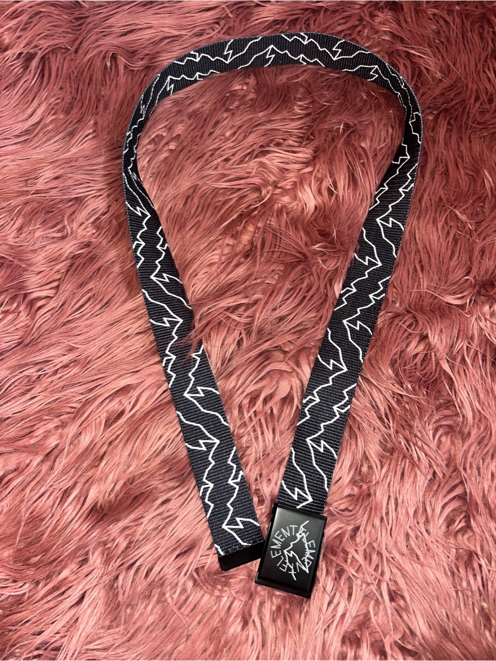 Element Black and White Lightning Belt